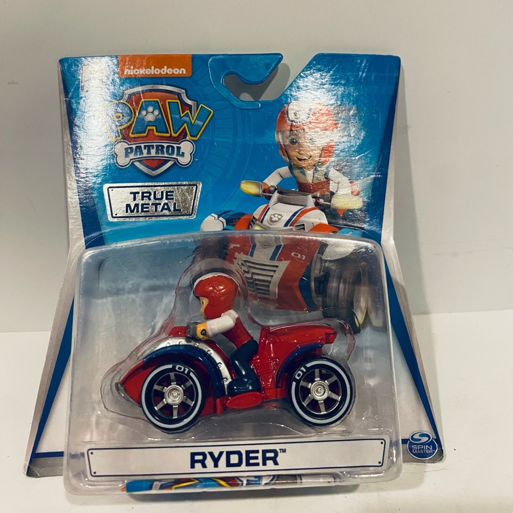 Ryder Paw Patrol True Metal ATV vehicle and figure Nickelodeon NEW